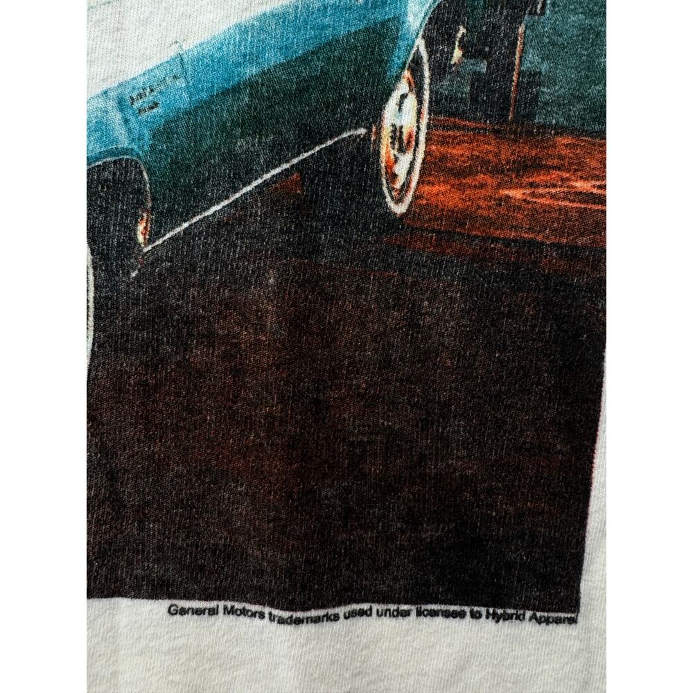 ABERCROMBIE & FITCH Chevy El Camino Graphic Cotton T Shirt Men's Size L Ivory - Picture 8 of 13